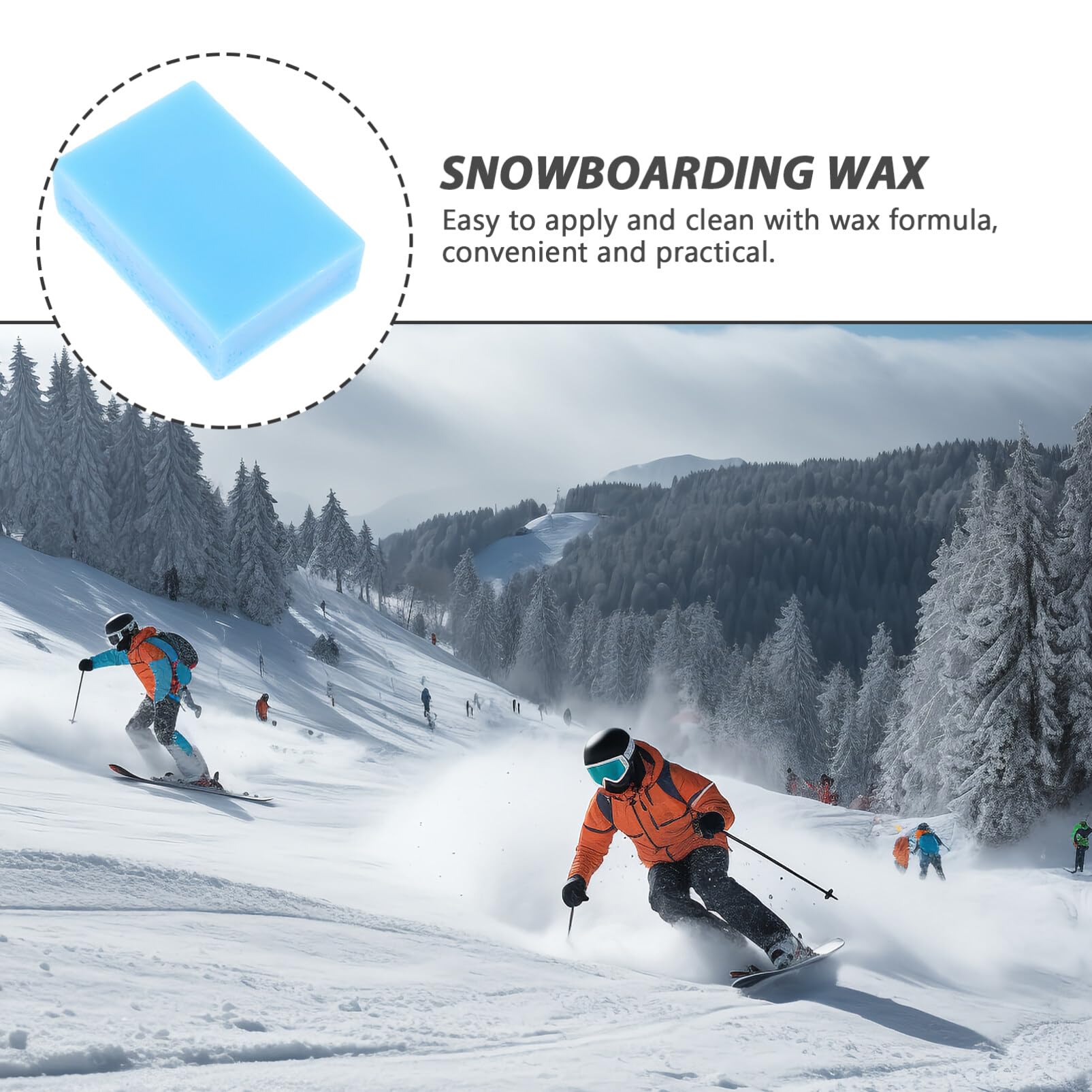 Amazon | Yardwe スキー スノーボード ワックス オール 雪 温度